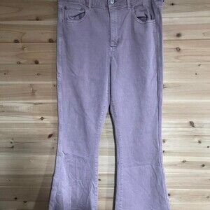 American Eagle Purple Flare Jeans Fcd 0